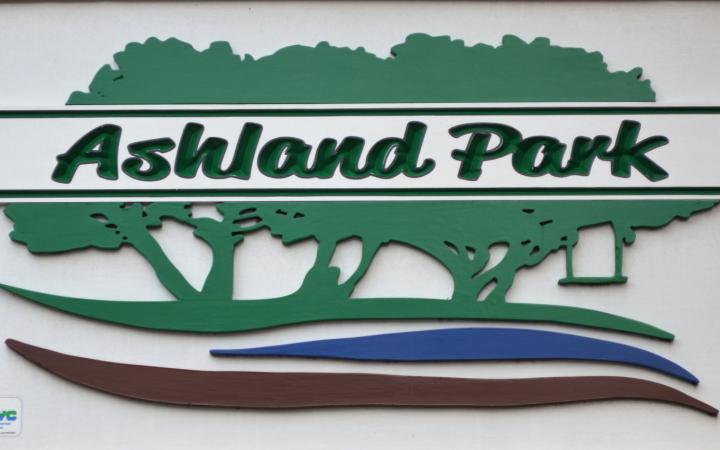 ashland town park sign