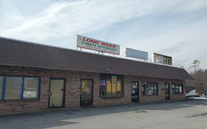 outside building