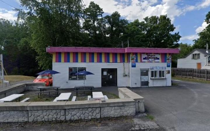 outside building