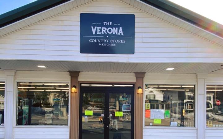 front of The Verona country store & Kitchen
