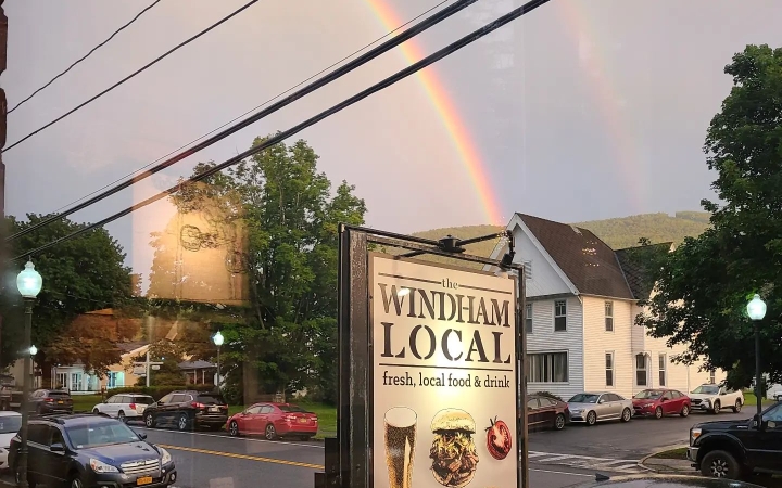 The Windham Local sign