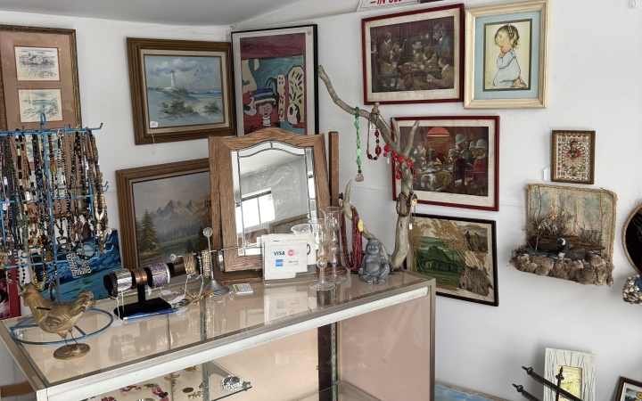 Inside of gift shop 