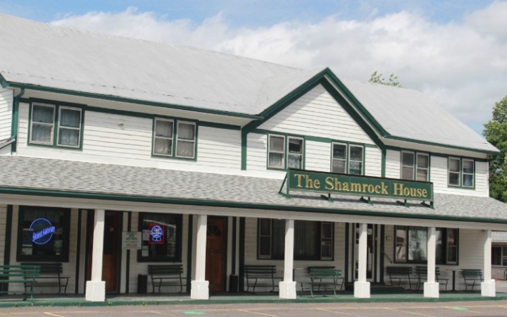 Front of Shamrock House
