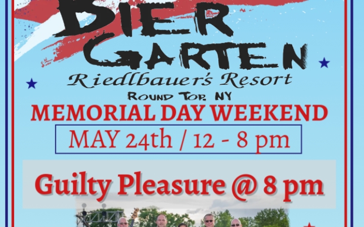 NUSSY'S BIER GARTEN OPENING WEEKEND- GUILTY PLEASURE