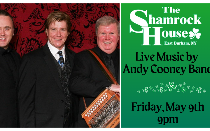 Live Music by Andy Cooney Band at The Shamrock House
