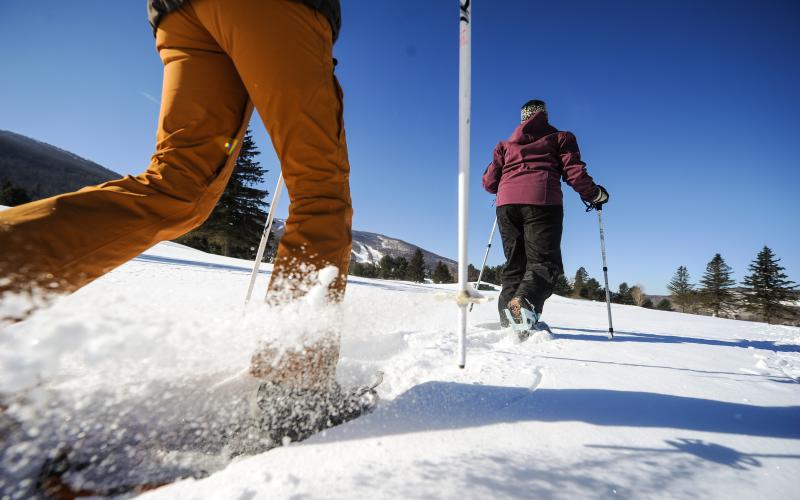 Snowshoeing Xc Skiing Adventure Capital Of The Catskills
