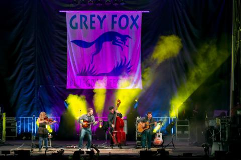 Grey Fox music festival in the Catskills