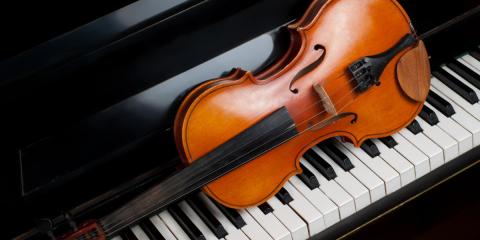 Violin and Piano - performing arts in the Catskills
